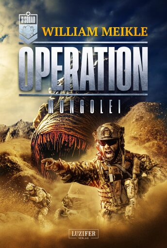 Portada del libro «OPERATION MONGOLEI», de William Meikle