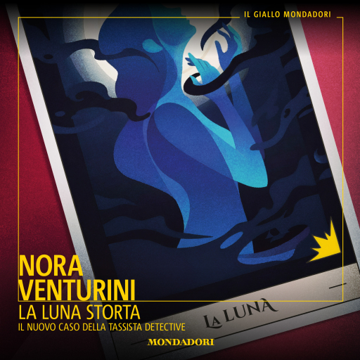 Portada del audiolibro «La luna storta», de Nora Venturini