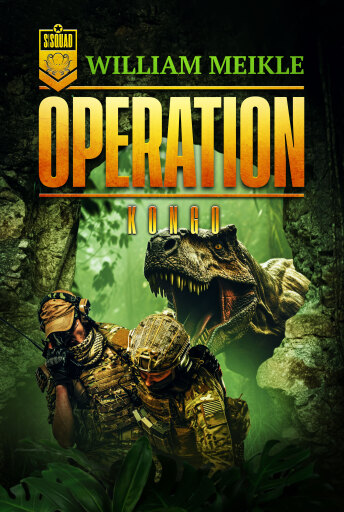 Portada del libro «OPERATION Kongo», de William Meikle