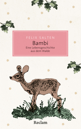 Portada del libro «Bambi. Eine Lebensgeschichte aus dem Walde», de Felix Salten