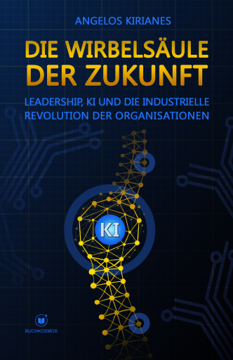 Portada del libro «Die Wirbelsäule der Zukunft», de Angelos Kirianes