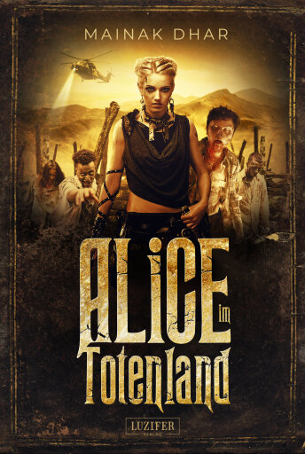 Portada del libro «ALICE IM TOTENLAND», de Mainak Dhar