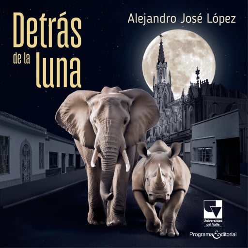 Portada del audiolibro «Detrás de la luna»