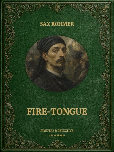 Portada del libro «Fire-Tongue», de Sax Rohmer