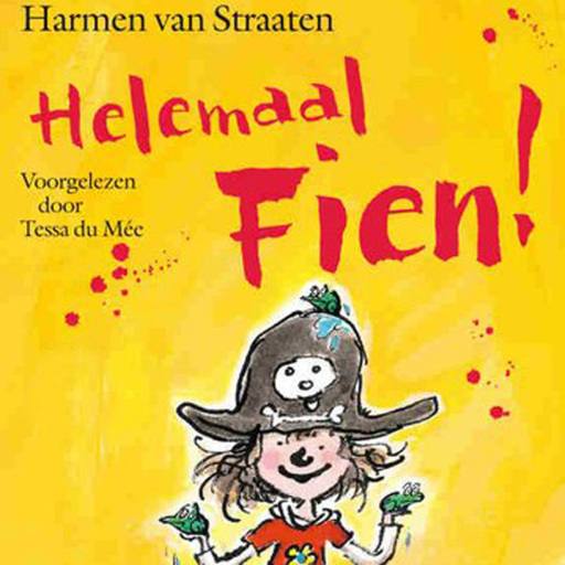 Portada del audiolibro «Helemaal Fien!», de Harmen van Straaten