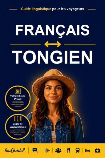 Portada del libro «The Language Guide for Travelers - French to Tongan», de YouGuide