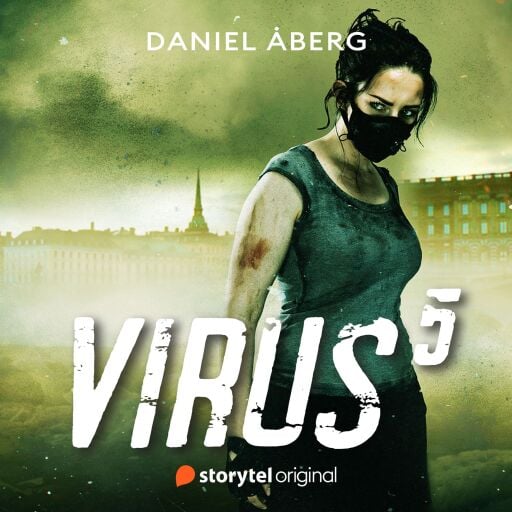 Portada del audiolibro «Virus:5», de Daniel Åberg