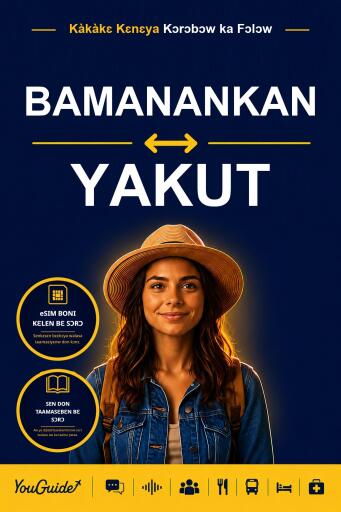 Portada del libro «The Language Guide for Travelers - Bambara to Yakut», de YouGuide
