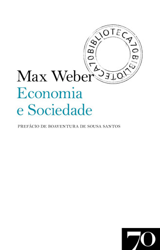 Portada del libro «Economia e Sociedade»