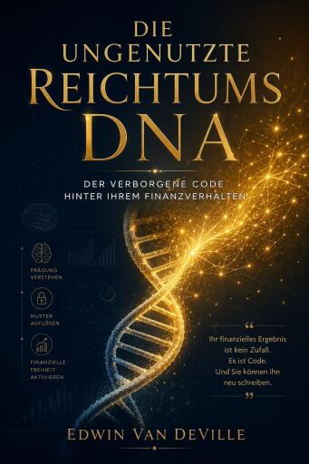 Portada del libro «Die ungenutzte Reichtums DNA», de Edwin van DeVille