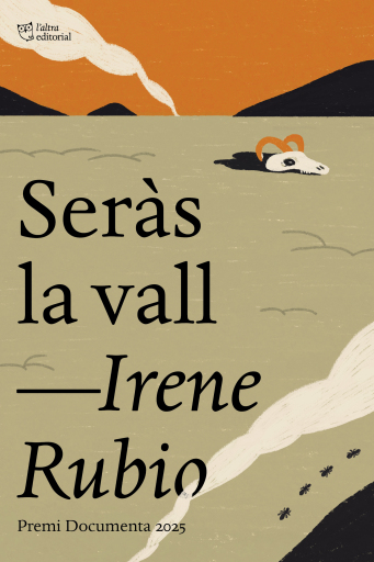 Portada del libro «Seràs la vall», de Irene Rubio