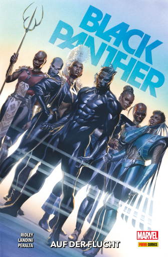 Portada del libro «BLACK PANTHER 2 - AUF DER FLUCHT», de John Ridley