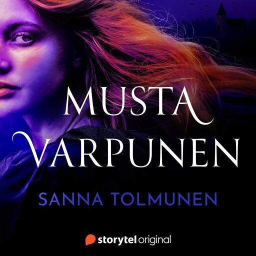 Portada del audiolibro «Musta varpunen», de Sanna Tolmunen