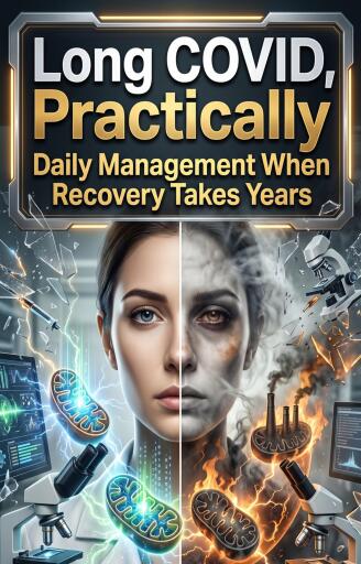Portada del libro «Long COVID, Practically», de Iris Penrose