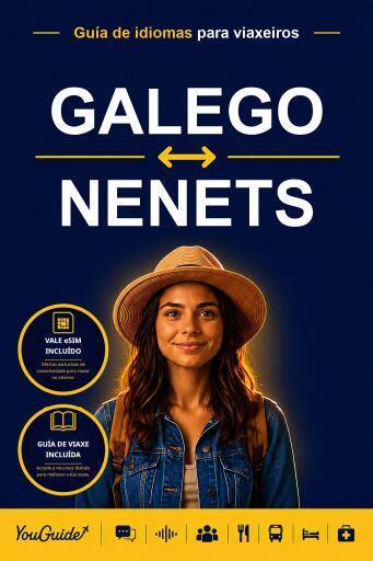 Portada del libro «The Language Guide for Travelers - Galician to Nenets», de YouGuide