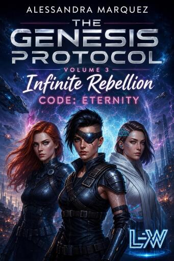 Portada del libro «THE GENESIS PROTOCOL - Band 3 - Infinite Rebellion - Code: Eternity», de Alessandra Marquez