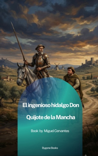 Portada del libro «El ingenioso hidalgo Don Quijote de la Mancha», de Miguel Cervantes