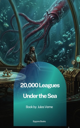 Portada del libro «20,000 Leagues Under the Sea», de Jules Verne