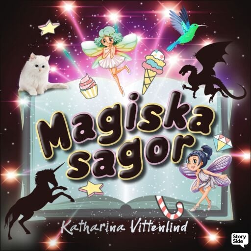 Portada del audiolibro «Magiska sagor», de Katharina Vittenlind