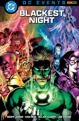 Portada del libro «DC Events: Blackest Night», de Geoff Johns