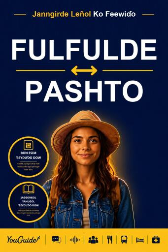 Portada del libro «The Language Guide for Travelers - Fulani to Pashto», de YouGuide
