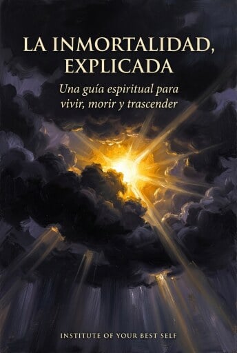 Portada del libro «La inmortalidad, explicada», de Equipo Institute of Your Best Self
