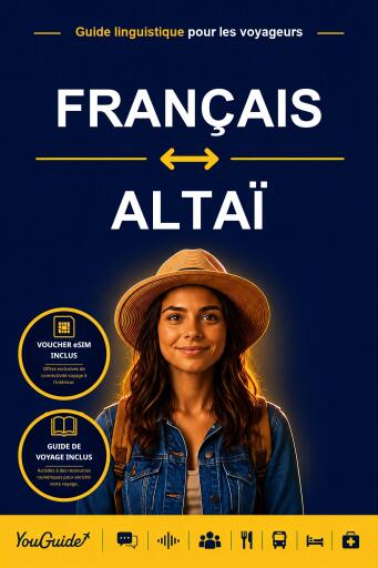 Portada del libro «The Language Guide for Travelers - French to Altai», de YouGuide
