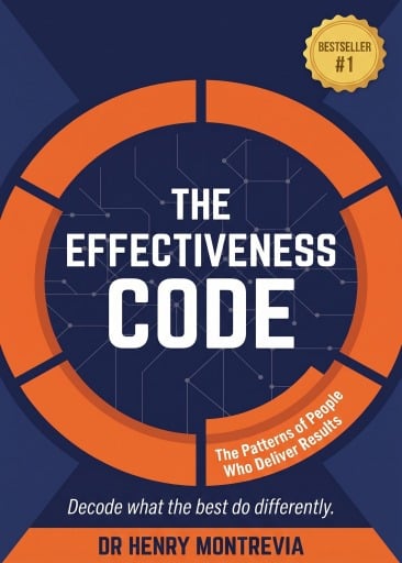 Portada del libro «The Effectiveness Code», de Dr Henry Montrevia