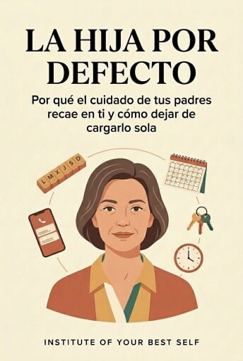Portada del libro «La hija por defecto», de Equipo Institute of Your Best Self
