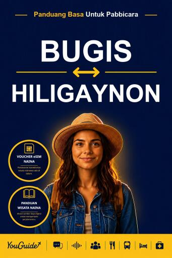 Portada del libro «The Language Guide for Travelers - Buginese to Hiligaynon», de YouGuide