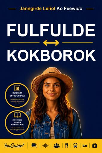 Portada del libro «The Language Guide for Travelers - Fulani to Kokborok», de YouGuide