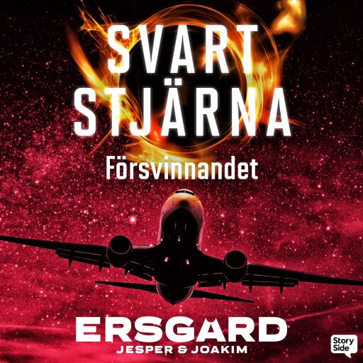Portada del audiolibro «Svart stjärna 1 - Försvinnandet», de Joakim Ersgård, Jesper Ersgård