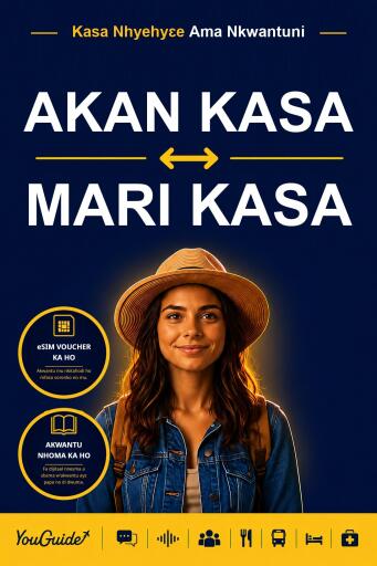 Portada del libro «The Language Guide for Travelers - Akan to Mari», de YouGuide