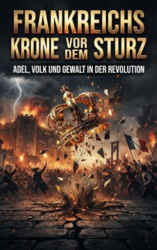 Portada del libro «Frankreichs Krone vor dem Sturz», de Friedrich Haldenfels