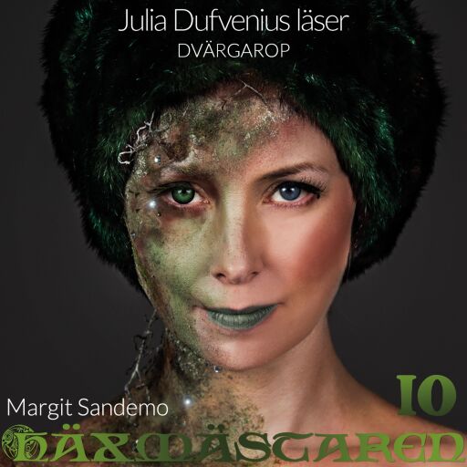 Portada del audiolibro «Dvärgarop», de Margit Sandemo