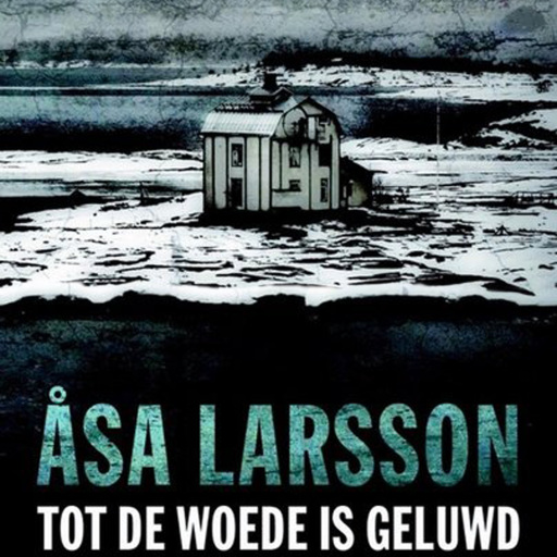 Portada del audiolibro «Tot de woede is geluwd», de Åsa Larsson