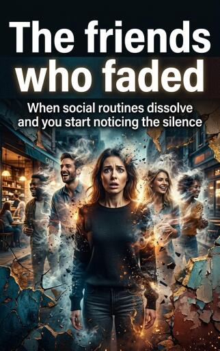 Portada del libro «The friends who faded», de Naomi Clarke