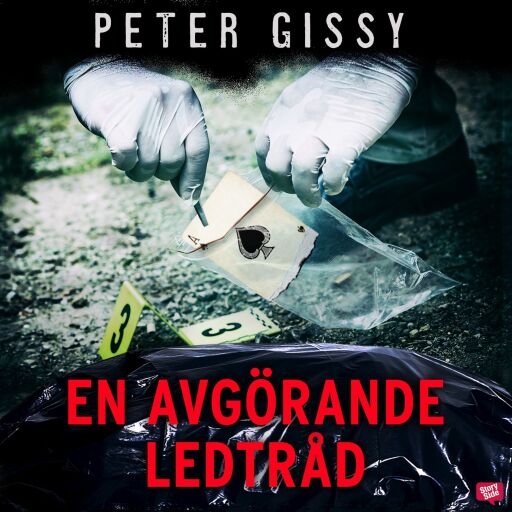 Portada del audiolibro «En avgörande ledtråd», de Peter Gissy