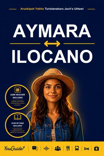 Portada del libro «The Language Guide for Travelers - Aymara to Ilocano», de YouGuide