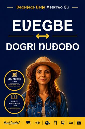 Portada del libro «The Language Guide for Travelers - Ewe to Dogri», de YouGuide