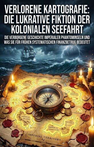 Portada del libro «Verlorene Kartografie: Die lukrative Fiktion der kolonialen Seefahrt», de Kilian Stahlberg