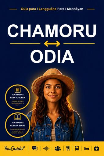 Portada del libro «The Language Guide for Travelers - Chamorro to Odia», de YouGuide