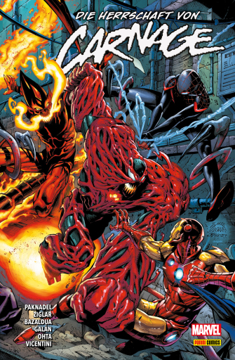 Portada del libro «DIE HERRSCHAFT VON CARNAGE», de Cody Ziglar