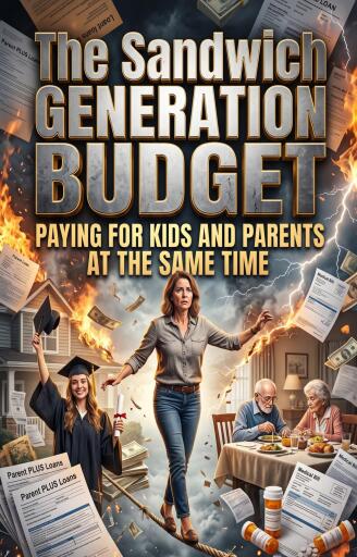 Portada del libro «The Sandwich Generation Budget», de Otto Brenner