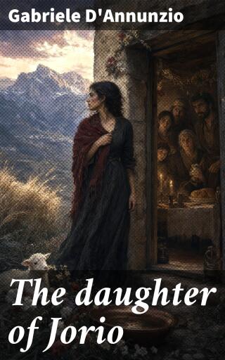 Portada del libro «The daughter of Jorio», de Gabriele D'Annunzio