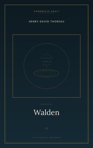 Portada del libro «Walden», de Henry David Thoreau