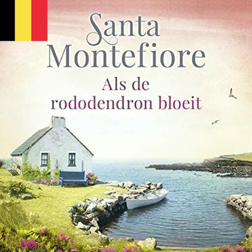 Portada del audiolibro «Als de rododendron bloeit», de Santa Montefiore