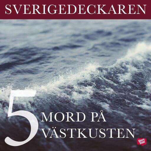 Portada del audiolibro «Mord på Västkusten», de Stig O. Blomberg