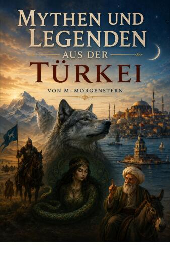 Portada del libro «Mythen und Legenden aus der Türkei», de M. Morgenstern