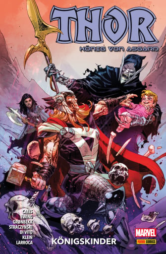 Portada del libro «THOR: KÖNIG VON ASGARD 5 - KÖNIGSKINDER», de Donny Cates